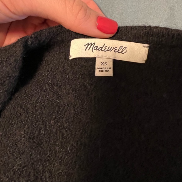 Madewell Black Cardigan Sweater - Picture 6 of 7